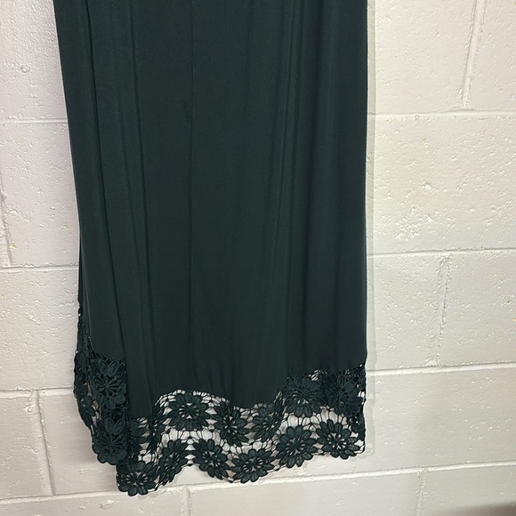 Nina Leonard Forrest Green Maxi Dress - Picture 6 of 6